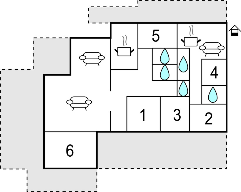 Maison 6 chambres avec piscine face à la mer, Terracina - Photo 32