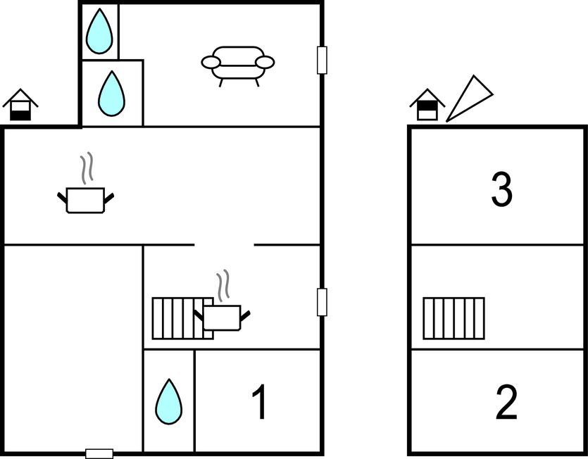 Maison 3 chambres avec piscine privée à Rioux - Photo 23