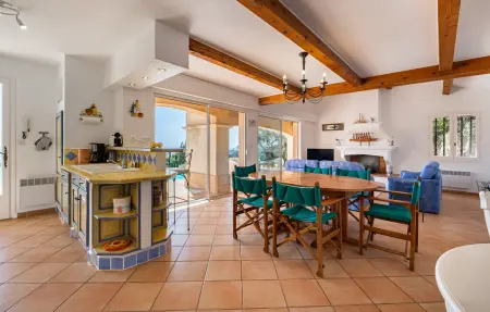 Mas Des Oliviers, villa 10 pers. vue mer à Cavalaire : photo 5