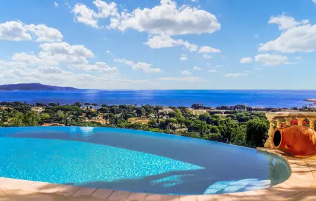 Mas Des Oliviers, villa 10 pers. vue mer à Cavalaire : photo 13