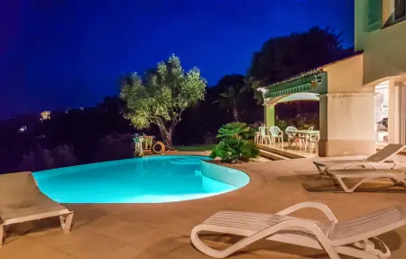 Mas Des Oliviers, villa 10 pers. vue mer à Cavalaire : photo 15