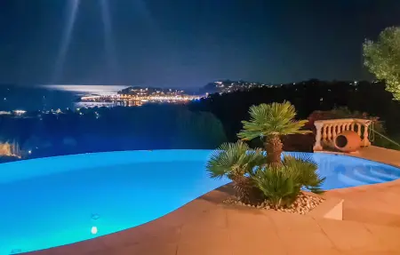 Mas Des Oliviers, villa 10 pers. vue mer à Cavalaire : photo 16