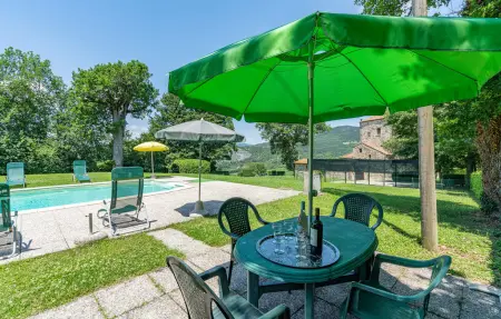 Ca' del Ducci, tour médiévale avec piscine : photo 9