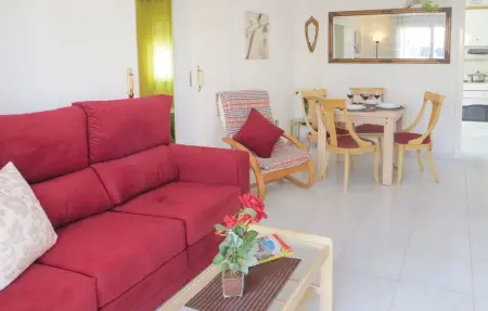 Appartement vue lac et piscine partagée à Torrevieja, 4 pers. : photo 8
