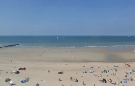 Appartement 6 pers. avec vue partielle sur la mer à Ostende : photo 14