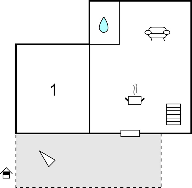 Appartement en pierre avec piscine en Ombrie - Photo 23