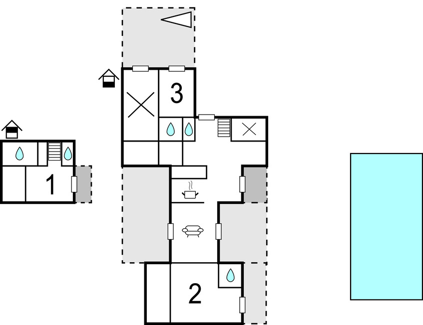 Maison 3 chambres avec piscine chauffée à Ramatuelle - Photo 32
