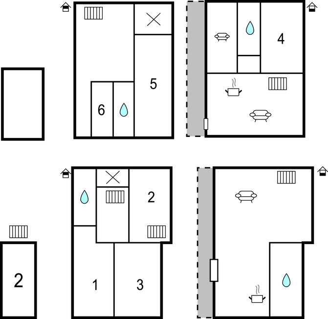 Maison Aurora : 2 appartements, jacuzzi et jardin à Mondavio - Photo 38