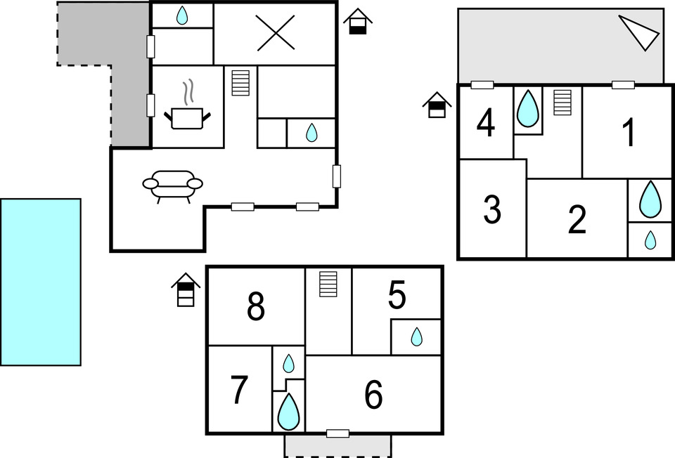 Villa Emeliarco – Maison 21 pers., piscine privée à Capaccio - Photo 46