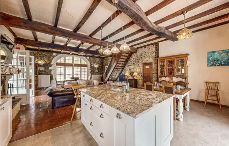 Maison 8 personnes avec piscine à Escos : photo 20