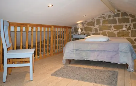 Appartement mansardé Sollacaro, pierres et vue golfe : photo 5