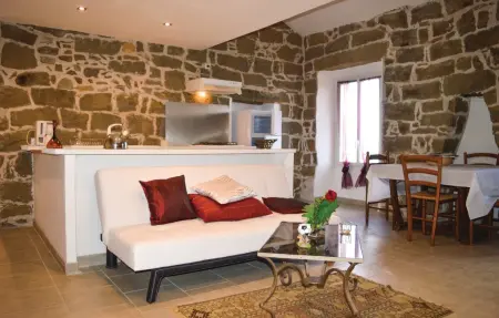 Appartement mansardé Sollacaro, pierres et vue golfe : photo 6