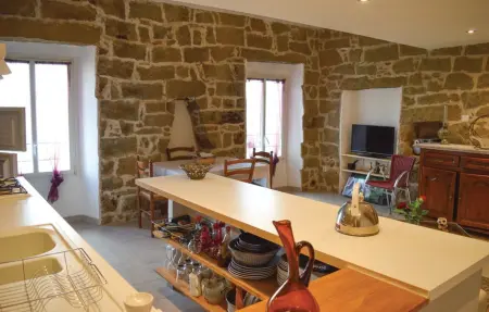 Appartement mansardé Sollacaro, pierres et vue golfe : photo 8