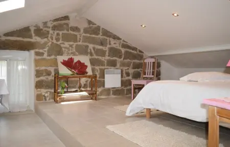 Appartement mansardé Sollacaro, pierres et vue golfe : photo 14
