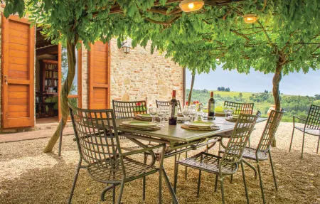 Certinuzza, ancienne grange avec piscine panoramique à Montespertoli : photo 4