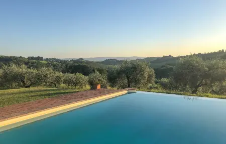 Certinuzza, ancienne grange avec piscine panoramique à Montespertoli : photo 10
