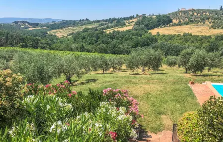 Certinuzza, ancienne grange avec piscine panoramique à Montespertoli : photo 11