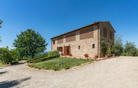 Certinuzza, ancienne grange avec piscine panoramique à Montespertoli : photo 13