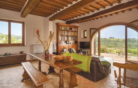 Certinuzza, ancienne grange avec piscine panoramique à Montespertoli : photo 16