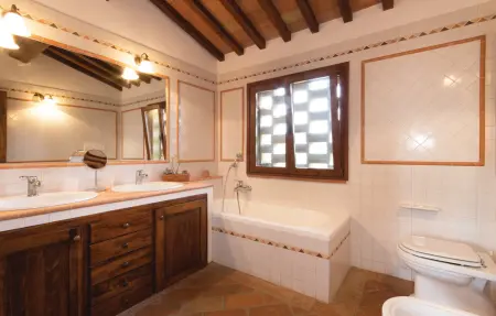 Certinuzza, ancienne grange avec piscine panoramique à Montespertoli : photo 27