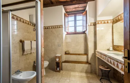 Ancienne ferme toscane 16 pers. avec piscine privée : photo 35