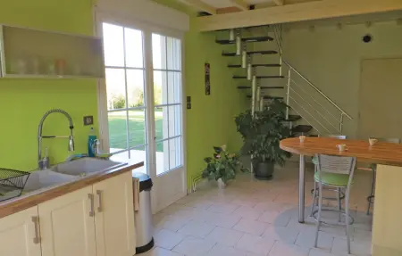 Ferme du XIXe siècle avec piscine privée à Montreuil Bellay : photo 14