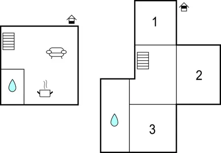 Villino le Rose – Maison 8 pers. jardin privé près Florence : photo 20