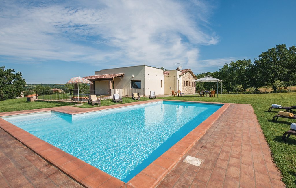 Poggiomelo, maison 8 pers. avec piscine en Ombrie - Photo 1