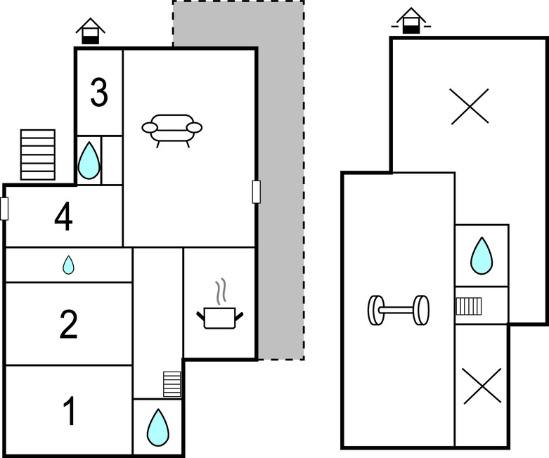 Poggiomelo, maison 8 pers. avec piscine en Ombrie - Photo 27