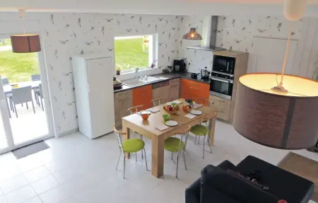 Maison bois 6 pers. avec jardin et animaux à Brain-sur-Alonnes : photo 2