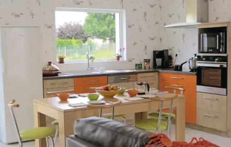 Maison bois 6 pers. avec jardin et animaux à Brain-sur-Alonnes : photo 6