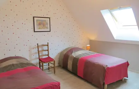Maison bois 6 pers. avec jardin et animaux à Brain-sur-Alonnes : photo 7