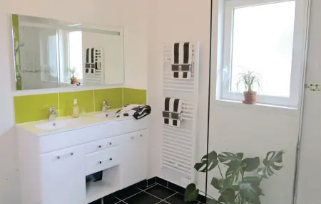 Maison bois 6 pers. avec jardin et animaux à Brain-sur-Alonnes : photo 8