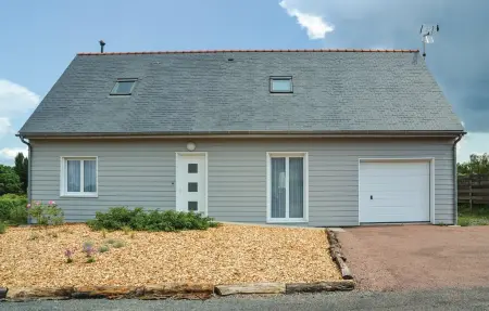 Maison bois 6 pers. avec jardin et animaux à Brain-sur-Alonnes : photo 9
