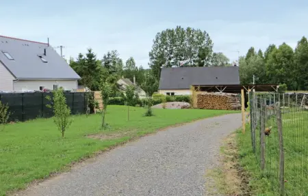 Maison bois 6 pers. avec jardin et animaux à Brain-sur-Alonnes : photo 13