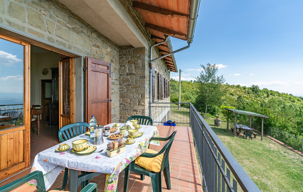 Maison Bellavista à Cortona, vue panoramique sur le Val di Chiana - Photo 4