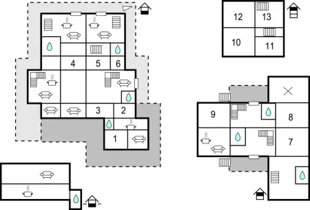 Maison 13 chambres avec piscine en Ombrie, 29 pers. : photo 59