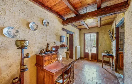 Maison de ferme rénovée avec piscine privée à St Pierre d'Eyraud : photo 6