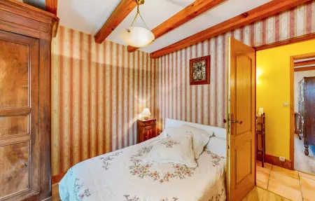 Maison de ferme rénovée avec piscine privée à St Pierre d'Eyraud : photo 21
