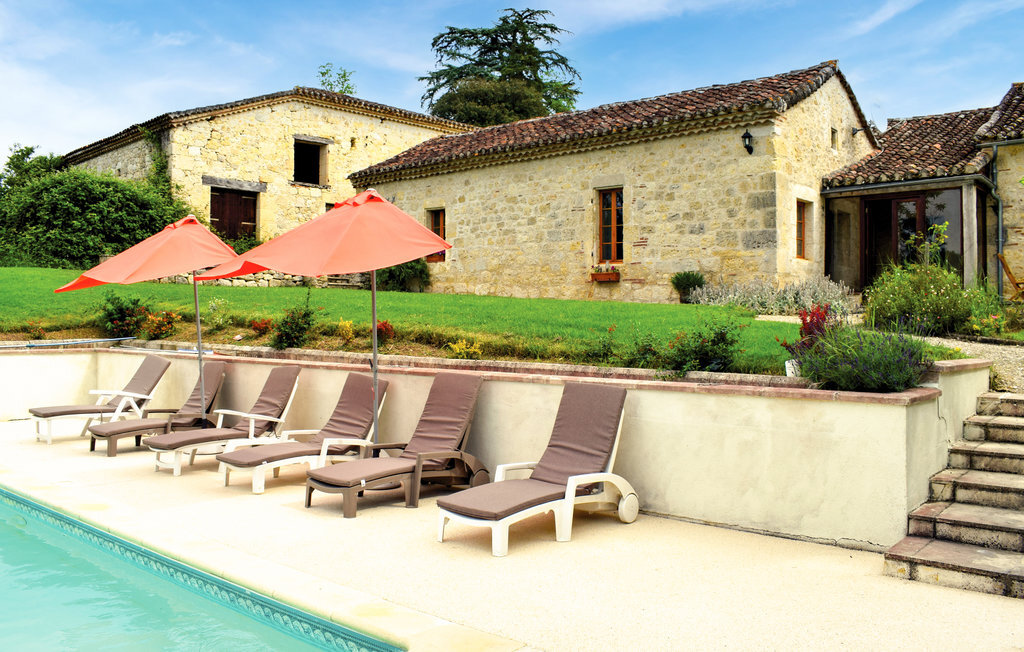 Maison fortifiée 6 pers. avec piscine à Bon Encontre - Photo 6