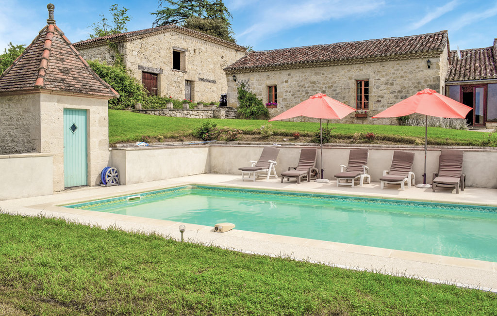 Maison fortifiée 6 pers. avec piscine à Bon Encontre - Photo 10