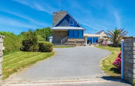Maison face à la mer à Moëlan-sur-Mer, piscine intérieure : photo 11