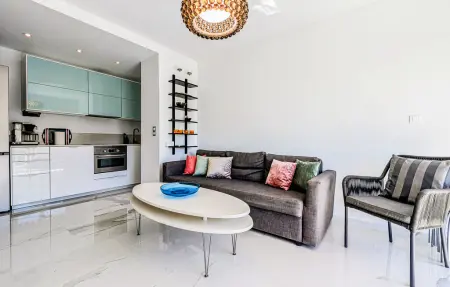 Appartement avec vue mer à Juan-les-Pins, 350 m de la plage : photo 7