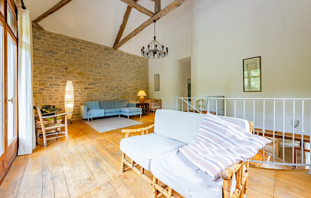 Ancienne ferme rénovée avec piscine d'eau salée à Caylus - Photo 4
