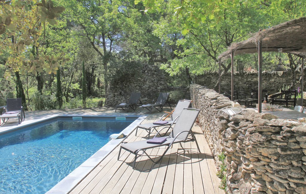 Bergerie en pierre avec piscine à Lacoste - Photo 12