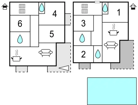 Maison 15 personnes à Podstrana - Photo 54