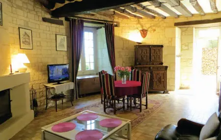 Pigeonnier du 12e siècle à Chinon, vue château : photo 11