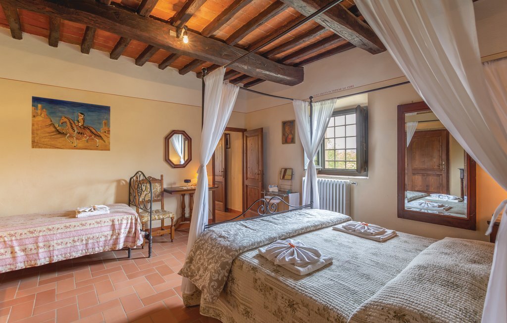 Podere la Carraia, maison de groupe avec piscine à Reggello - Photo 18