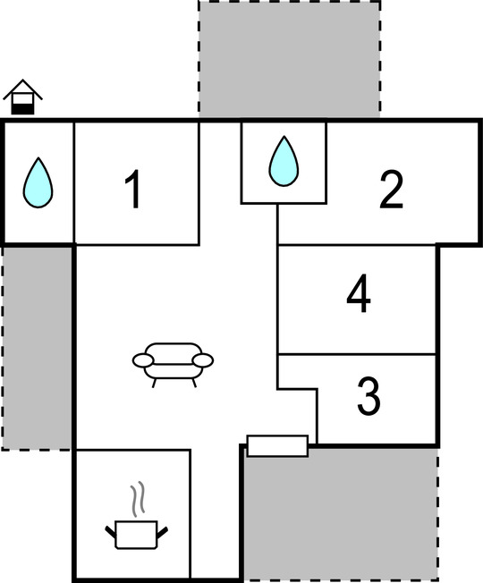 Maison 8 personnes à Corumbela - Photo 19