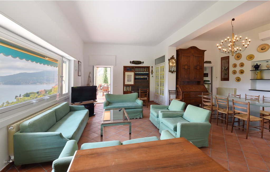 La Casa Rossa : maison 10 pers. vue mer à Zoagli - Photo 3